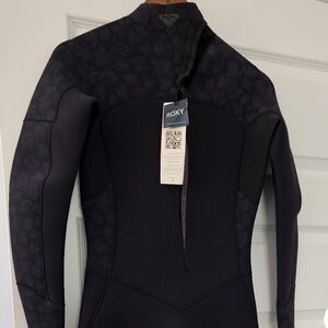 Roxy Floral Black Wetsuit